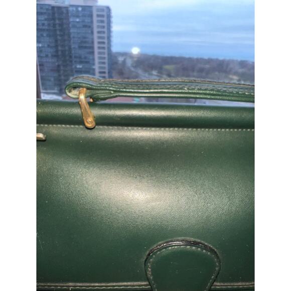 Green Real Leather Purse with Detachable Straps – Excellent Condition Willis - Picture 5 of 16